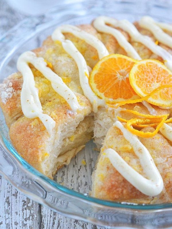 Orange Coffee Cake Image