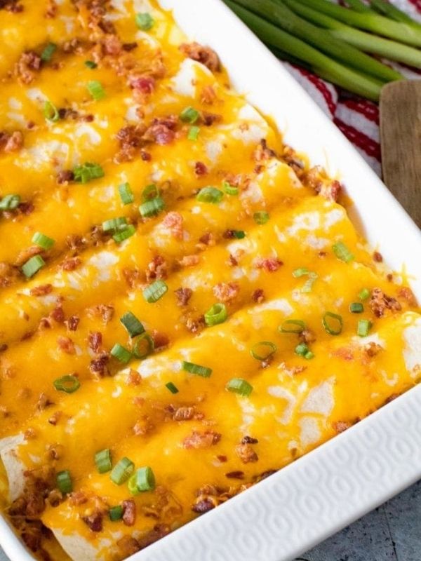 Overnight Breakfast Enchilada