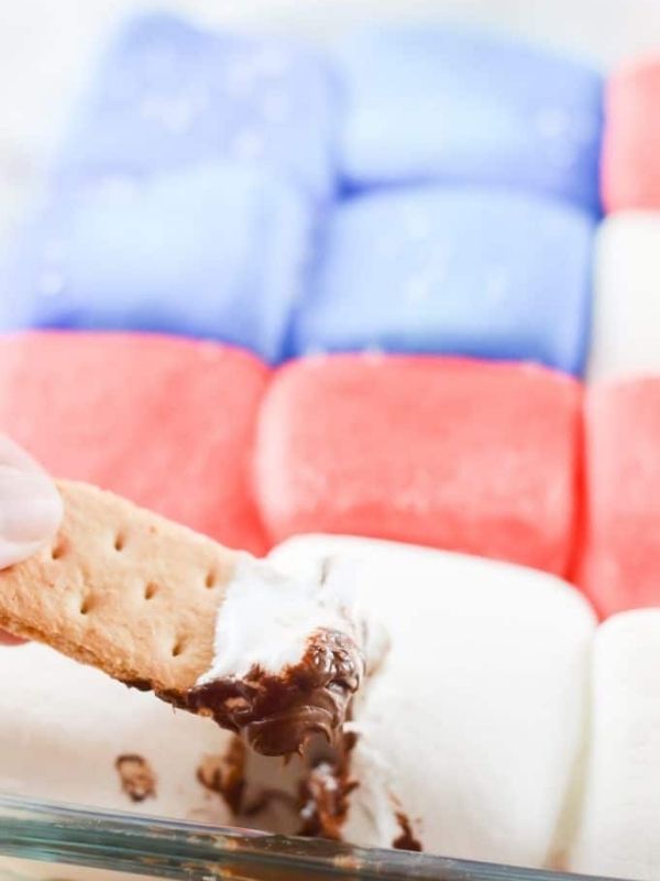 Patriotic S’mores Dip