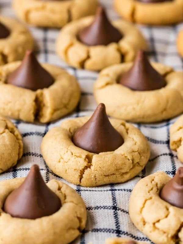 Peanut Butter Hershey Kiss Cookies