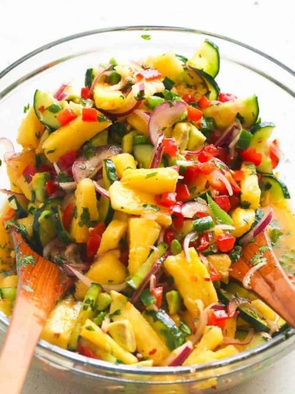 Pineapple Cucumber Salad