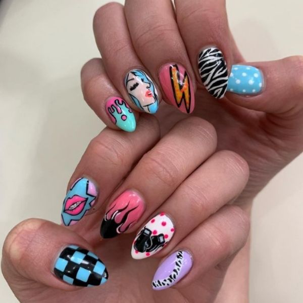 Pop Art Nails