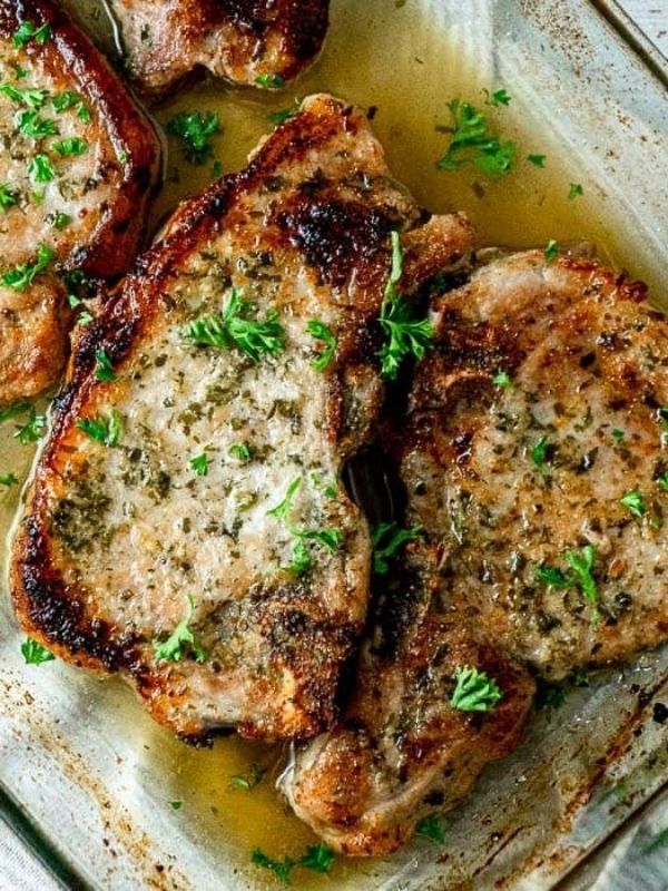 Ranch Oven Baked Pork Chops