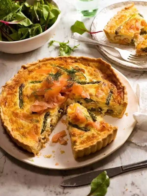 Salmon Quiche