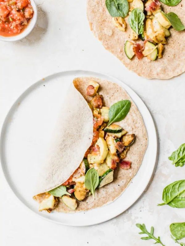 Savory Vegetable Crepes