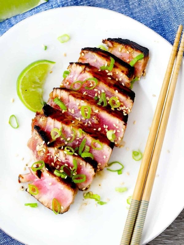 Seared Ahi Tuna Steaks