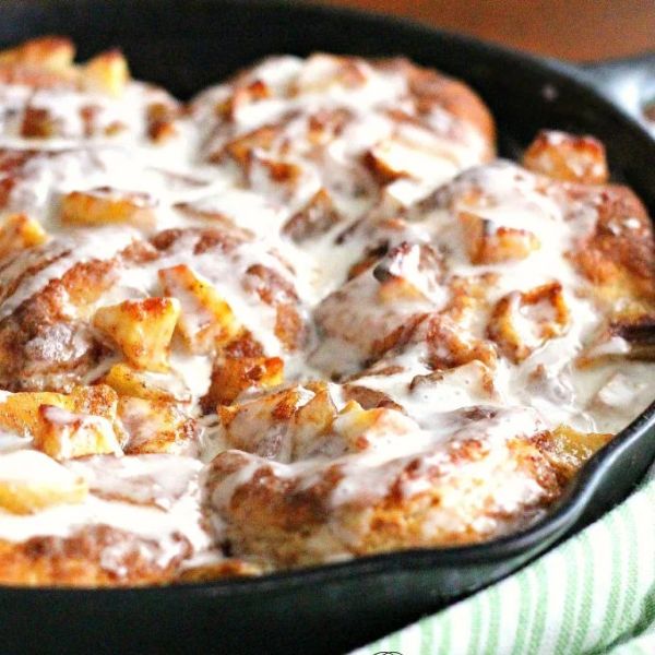 Skillet Apple Pie Biscuits Image