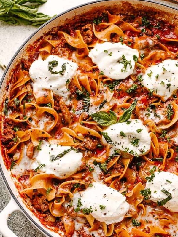 Skillet Lasagna