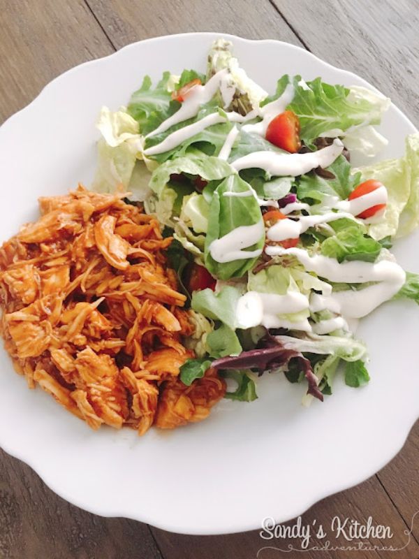 Slow Cooker BBQ Pulled Chicken