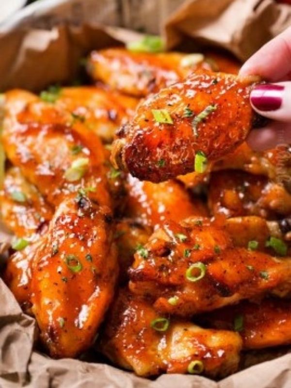 Slow Cooker Honey Buffalo Wings