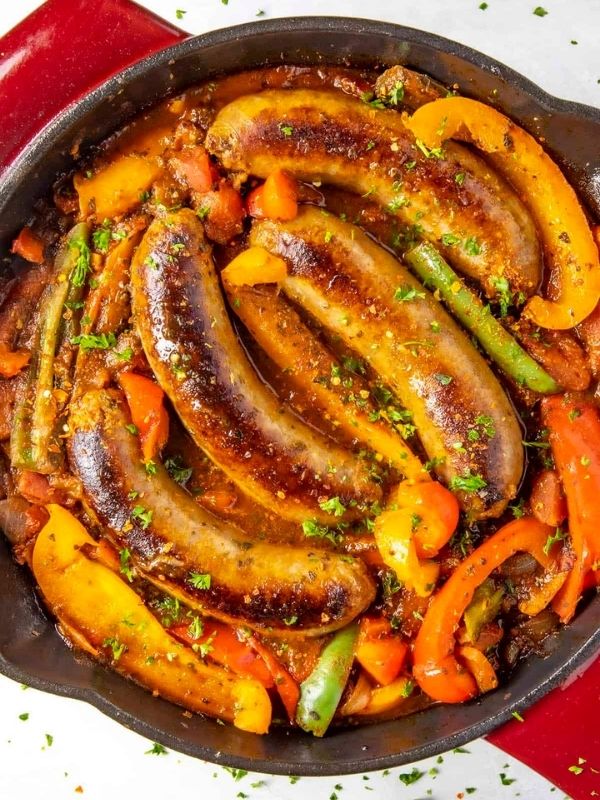 Smoked Sausage and Peppers