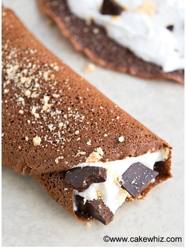 S'mores Crepes