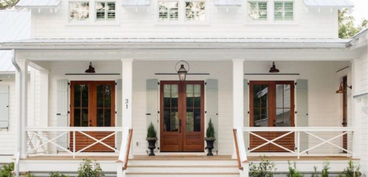 Stylish Front Porch Railing Ideas