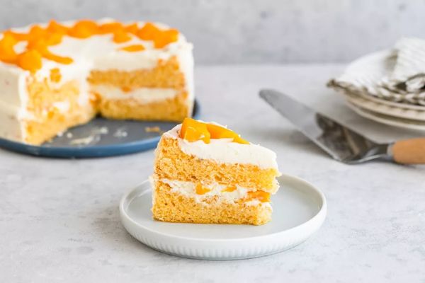 Thai Mango Cake (Khek Ma-Muang)