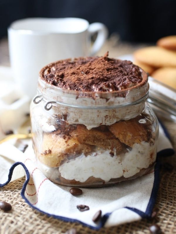 Tiramisu Protein Overnight Oats