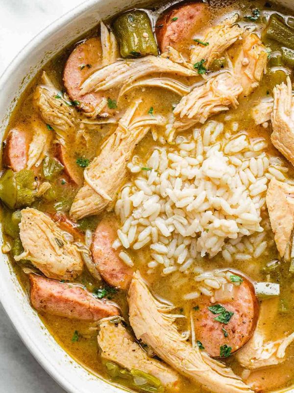 Turkey Gumbo with Sausage