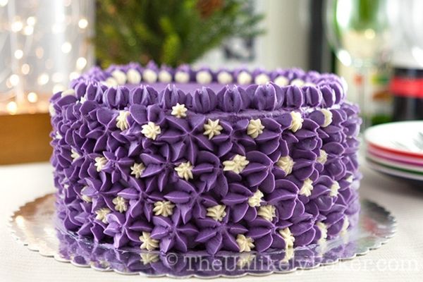 Ube Cake (Filipino Purple Yam Cake)