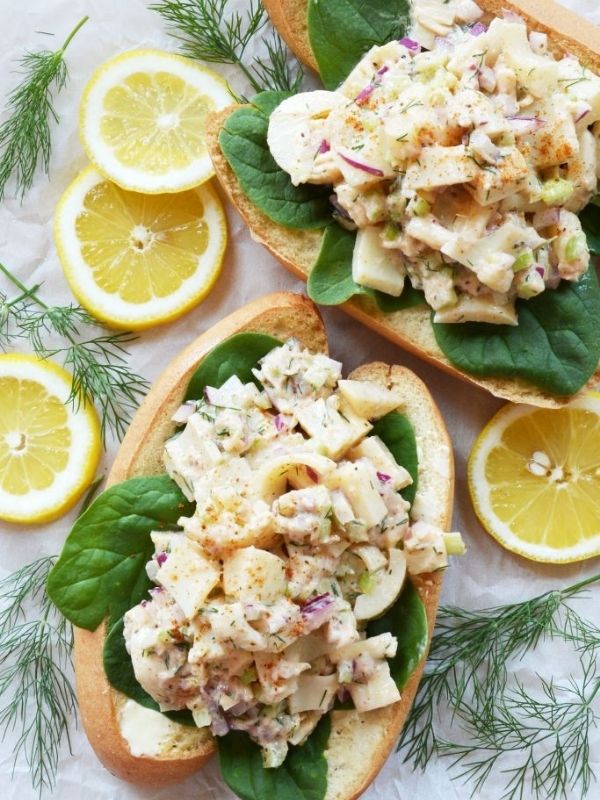 Vegan Lobster Rolls