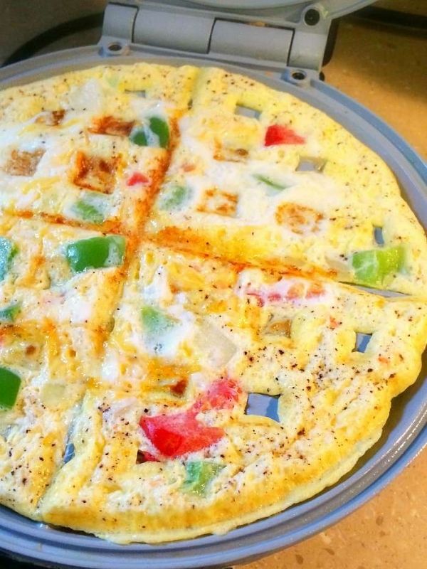 Waffle Omelet Image