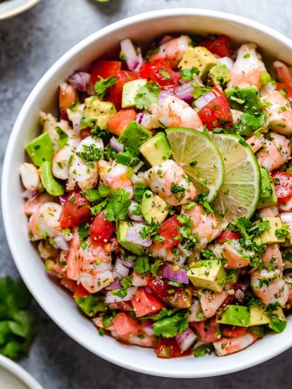 Zesty Lime Shrimp and Avocado Salad