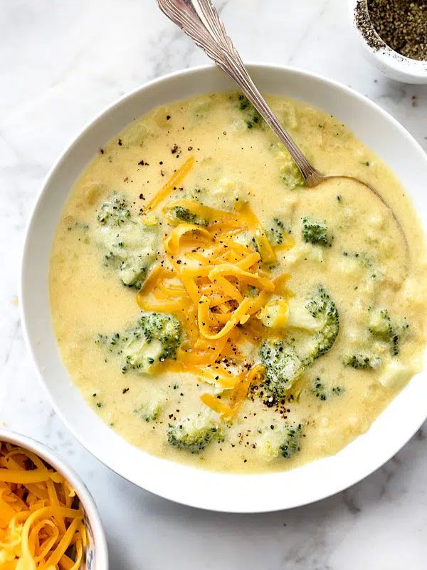 Broccoli Cheese and Potato Soup