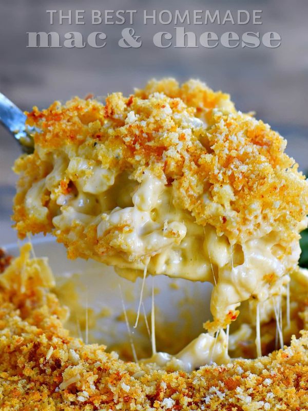 Homemade Baked Mac and Cheese