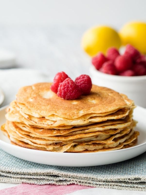 Keto Cream Cheese Pancakes with Almond Flour