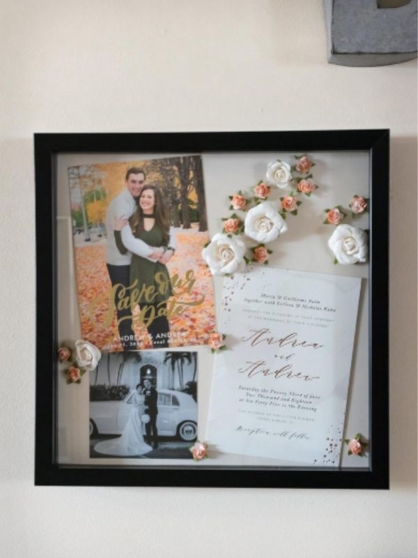 Wedding Shadow Box